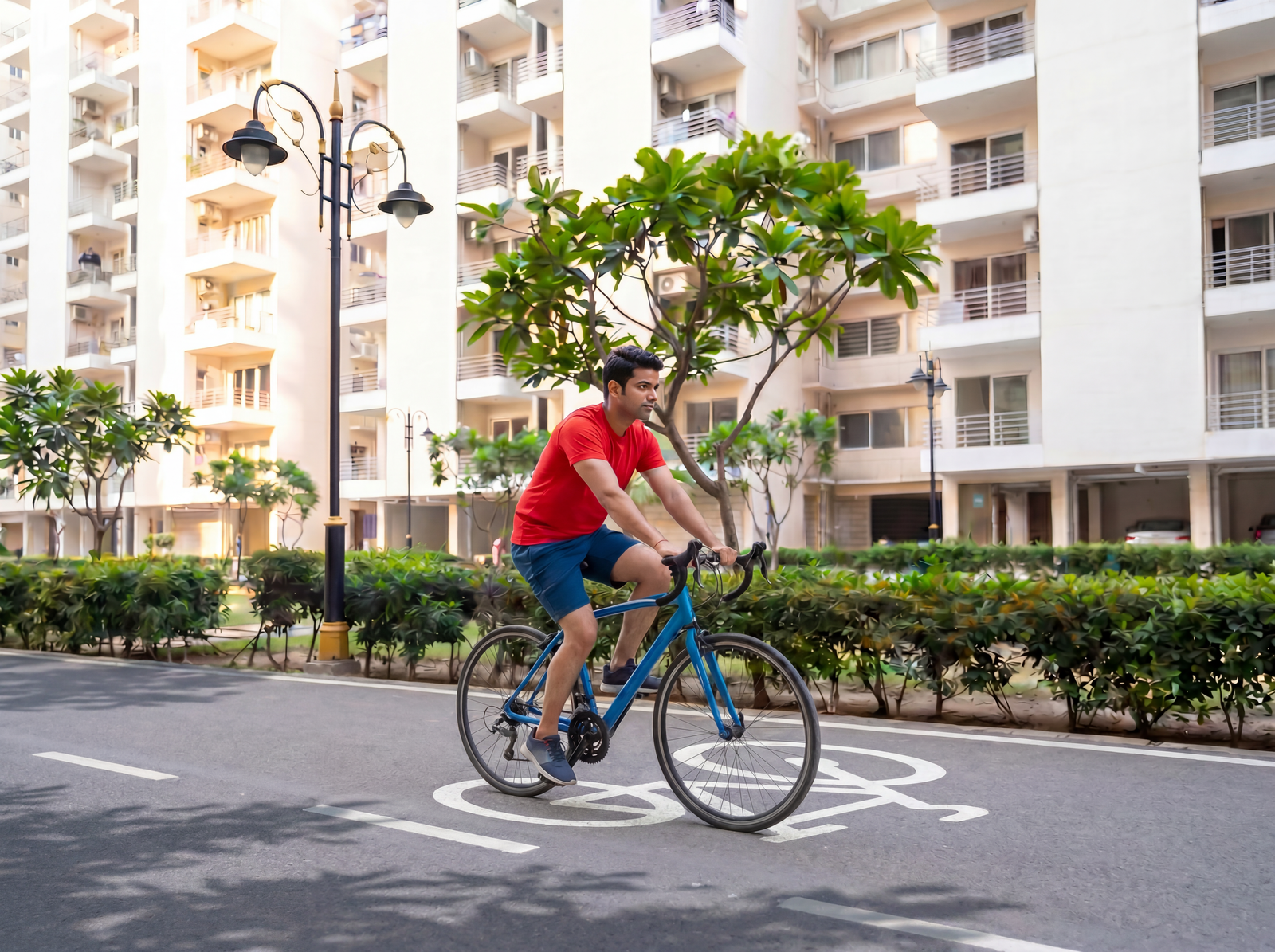 Jogging & Cycle Track at Finton Homes
